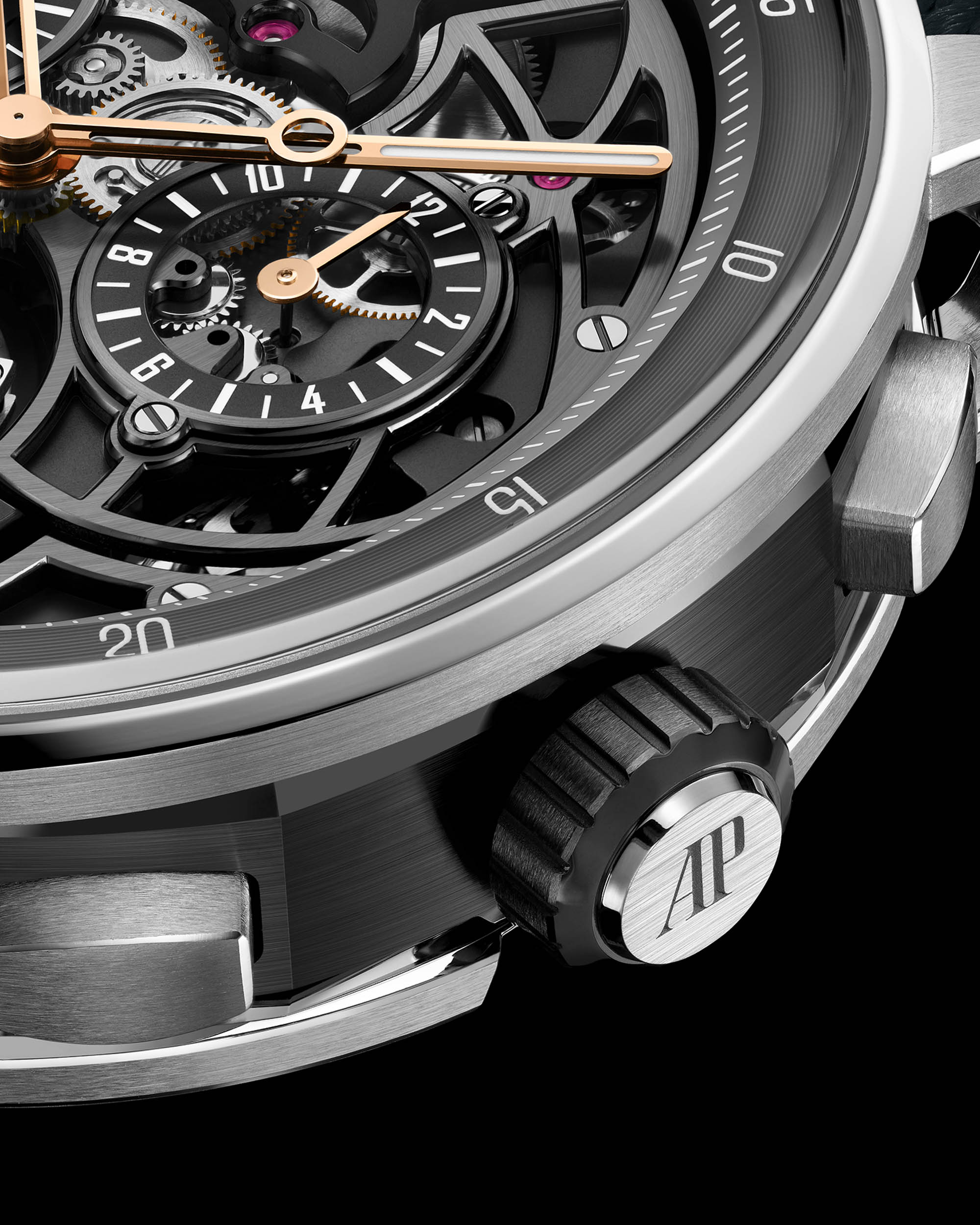 Imitacion Selfwinding Flying Tourbillon Chronograph Shades Of Grey